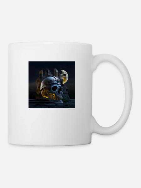 Night knight meltyskull - Mug blanc - blanc