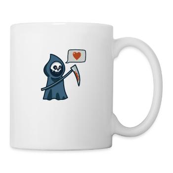CUTE REAPER HEART - Tasse - Weiß - Rechts