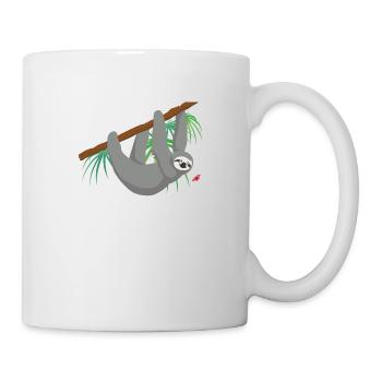 Paresse - Mug blanc - blanc - Droite