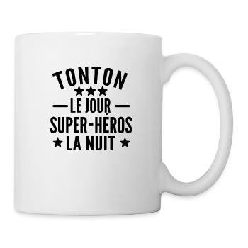 cadeau humour tonton - Mug blanc - blanc - Droite