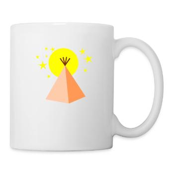 tippie and the stars - Mug - white - Right