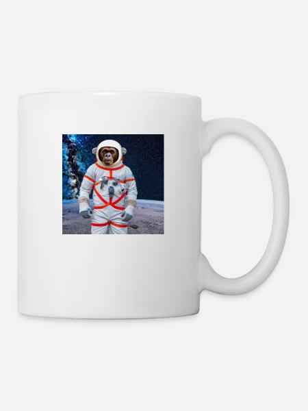 Monkey in space - Mug - white
