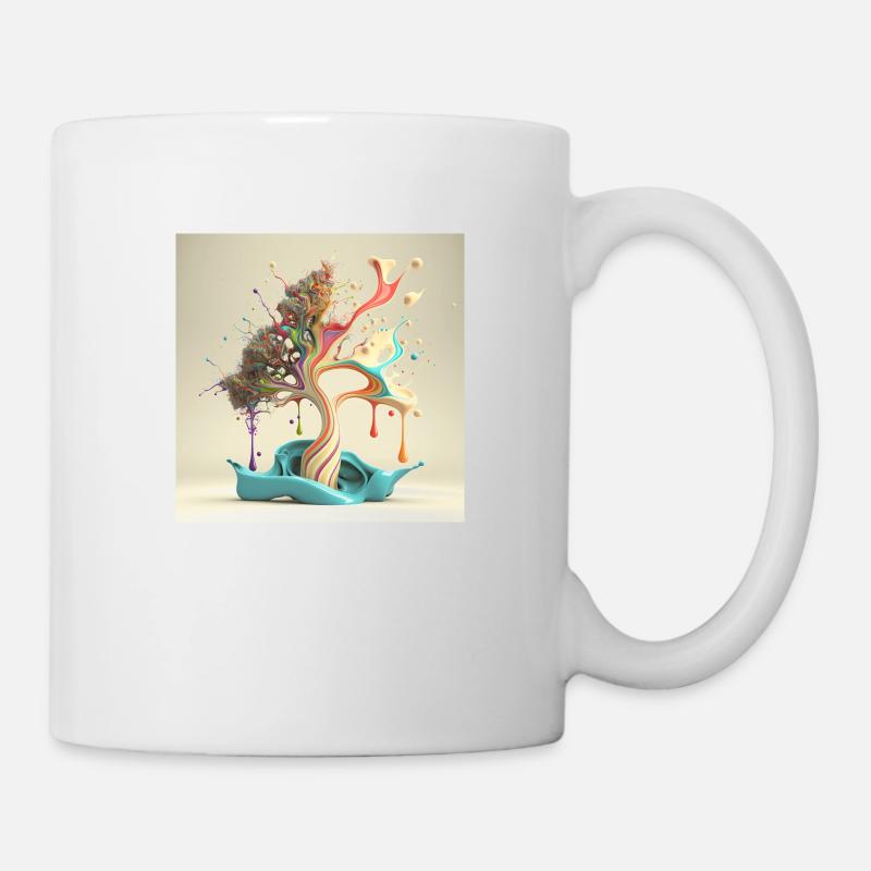 Arbre Fondant - Mug blanc - blanc