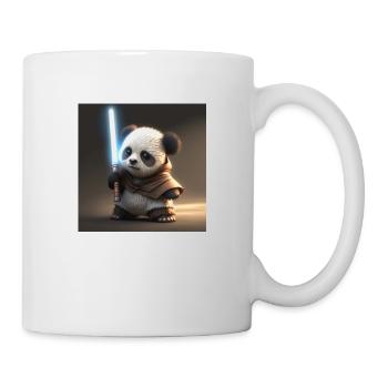 Pandawan - Mug blanc - blanc - Droite