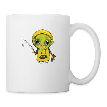 Little Green Monster EEK - Mug - white - Right