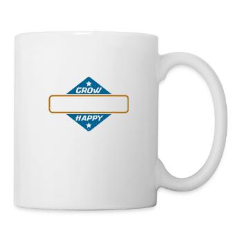 ICH FREUE MICH, MIT DIR ALT ZU WERDEN ALLES GUTE ZUM GEBURTSTAG LIEBE - Tasse - Weiß - Rechts