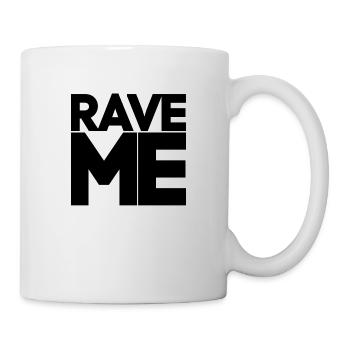 Techno House Tanzmusik Rave Me Geschenk - Tasse - Weiß - Rechts