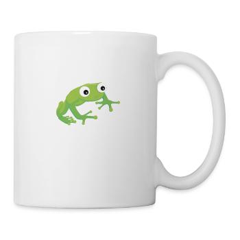 Grenouille - Mug blanc - blanc - Droite
