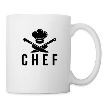 Chef - Mug blanc - blanc - Droite