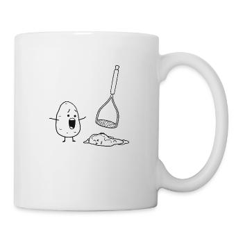 Potato mash | Mashed potatoes | Mashed potatoes - Mug - white - Right