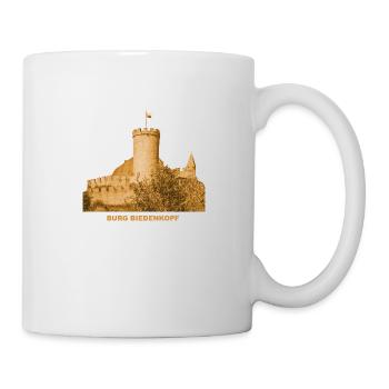 Biedenkopf Castle Hessen Castle Landmark - Mug - white - Right