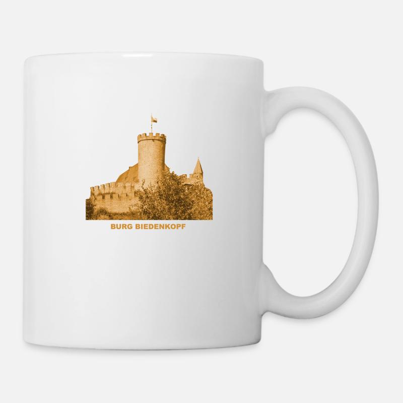 Biedenkopf Castle Hessen Castle Landmark - Mug - white