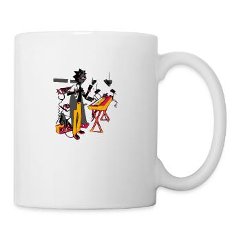 Henry der verrückte Komponist - Tasse - Weiß - Rechts