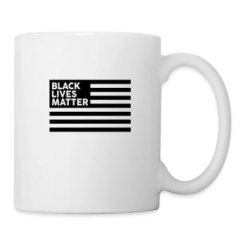 Black Lives Matter - Mug blanc - blanc - Droite