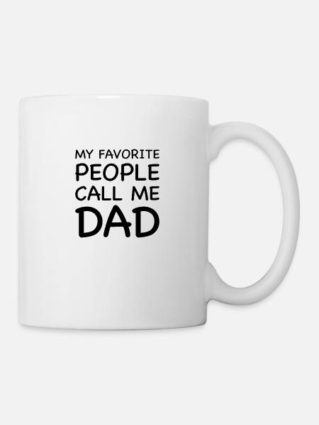 SUPER DAD TAG - Tasse - Weiß