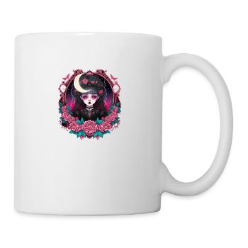Victorian Gothic Lady - Mug - white - Right