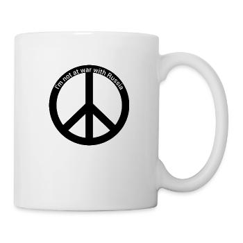 Ein Shirt zum Frieden - Tasse - Weiß - Rechts