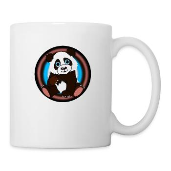 Panda von Kaeyras Designer World! - Tasse - Weiß - Rechts