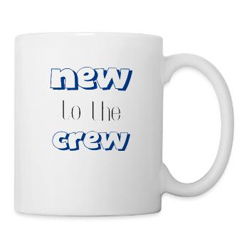 new to the crew - Tasse - Weiß - Rechts