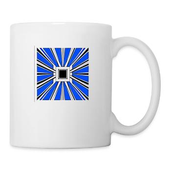 abstract geometry - Tasse - Weiß - Rechts