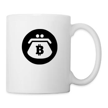 Porte-monnaie bitcoin - Mug blanc - blanc - Droite
