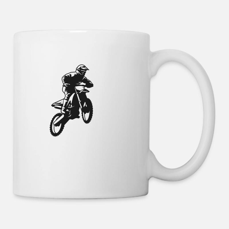 SUPER MOTO splash - Mug - white