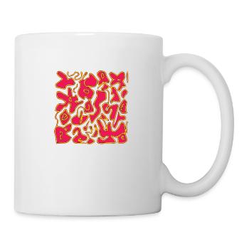 Abstraction - Mug blanc - blanc - Droite