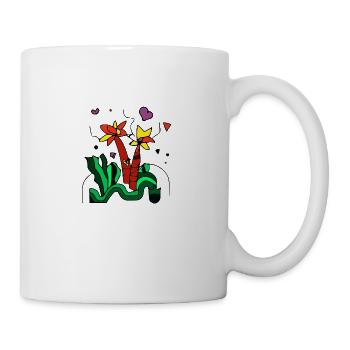 Eine Welt des Dschungels - Tasse - Weiß - Rechts