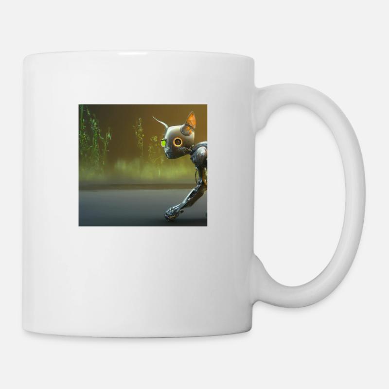 Robocat - Mug - white