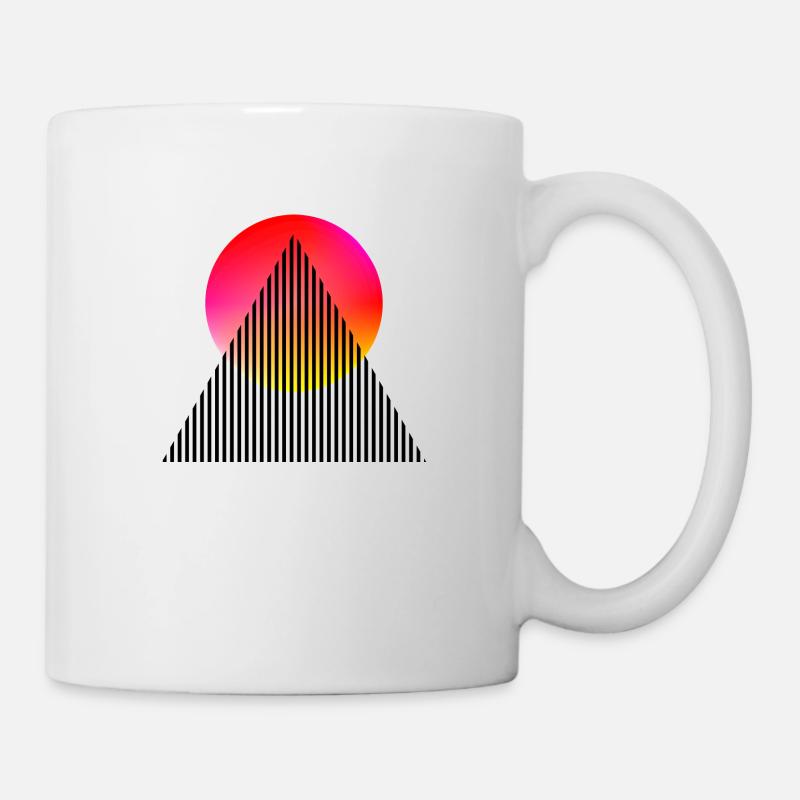 Triangle - Mug - white