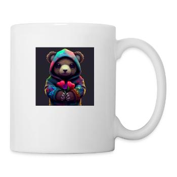 süßer teddy bär - Tasse - Weiß - Rechts