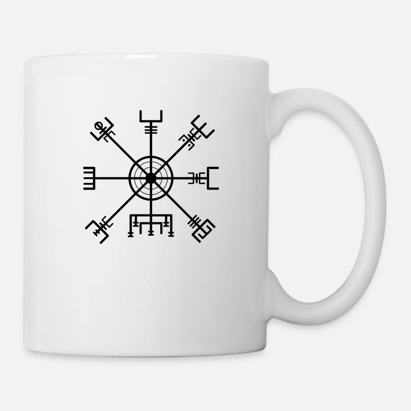 Vegvisir - Tasse - Weiß