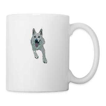 Good Dog Kunst Art Design - Mug - white - Right