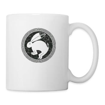 Lièvre - Mug blanc - blanc - Droite