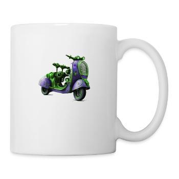 Roller_01 - Tasse - Weiß - Rechts