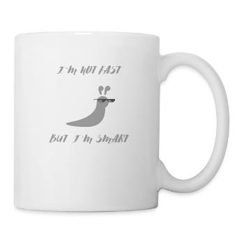 Not Fast But Smart - Mug - white - Right