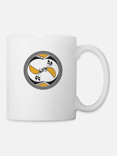 Schmetterling - Tasse - Weiß