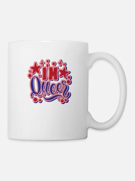 I´m Queer - Tasse - Weiß