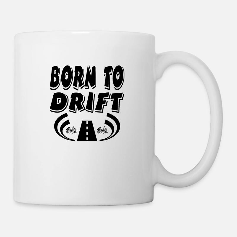 Auto - Tasse - Weiß