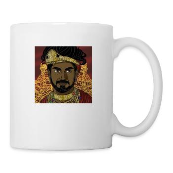 Indischer Prinz - Tasse - Weiß - Rechts