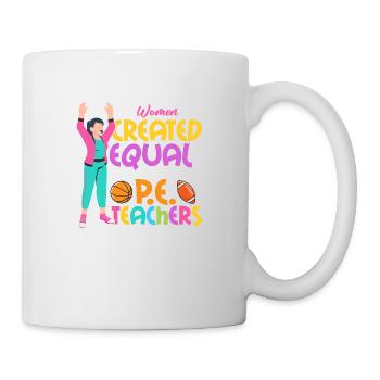 Some Become P.E.Teachers Physical Education School - Mug - white - Right