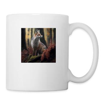 Fuchs - Tasse - Weiß - Rechts