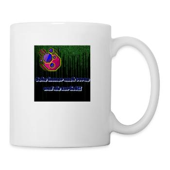 Sehe immer noch vorne ... - Tasse - Weiß - Rechts