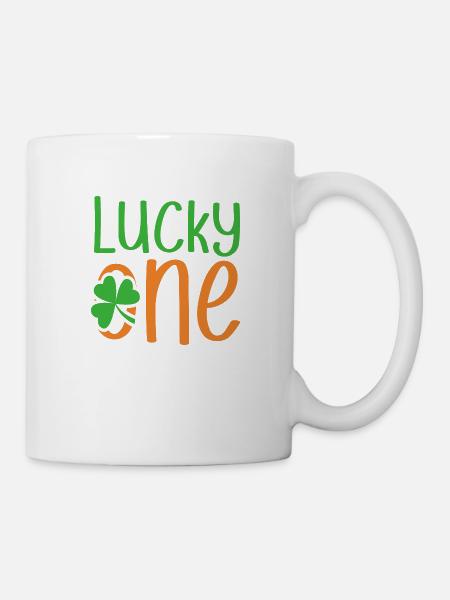 Lucky One St. Patricks Day - Tasse - Weiß