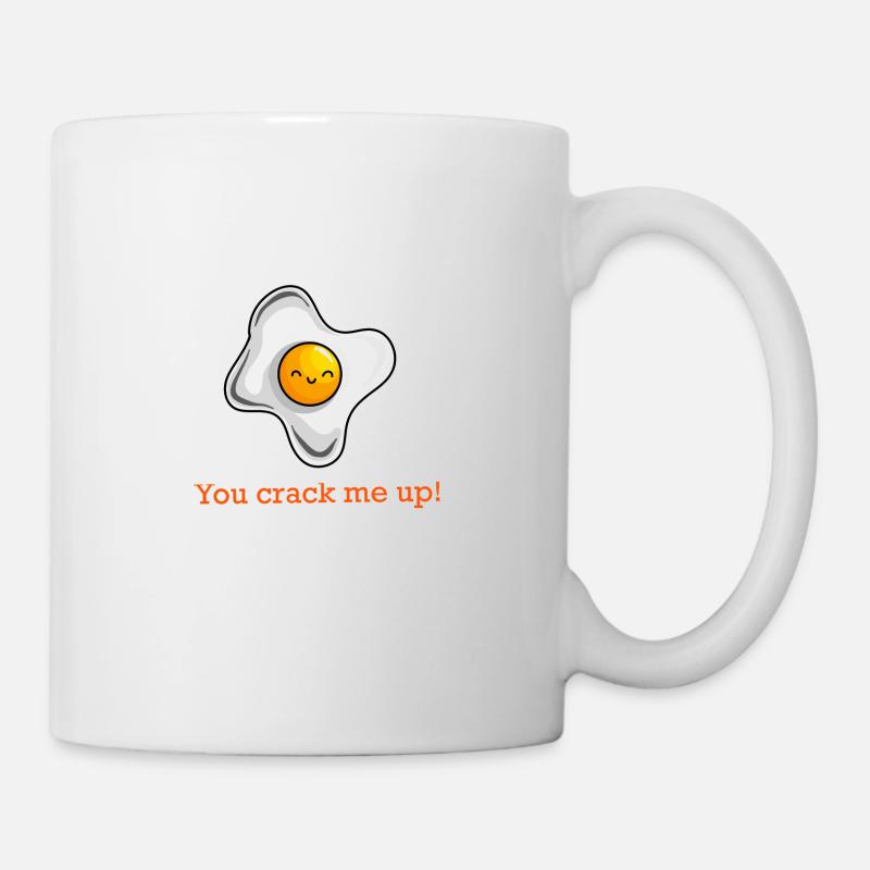 Vous me faites éclater de rire - Mug blanc - blanc