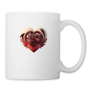 love2 - Mug blanc - blanc - Droite