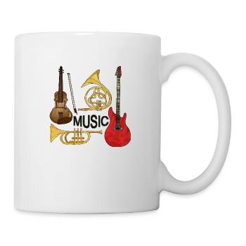 Musical instruments - Mug - white - Right