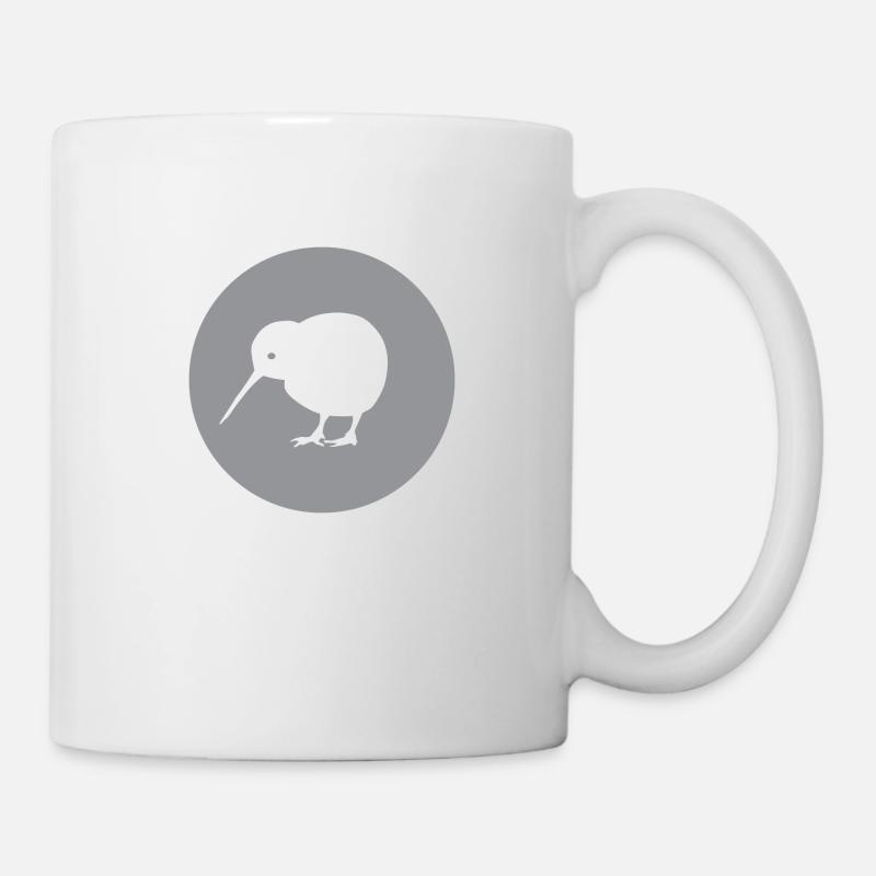 KIWI - Vogel - Neuseeland - Tasse - Weiß