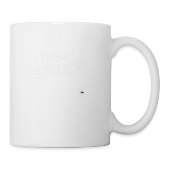 I think I spider - Tasse - Weiß - Rechts