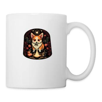 Corgi Necromancer - Mug - white - Right
